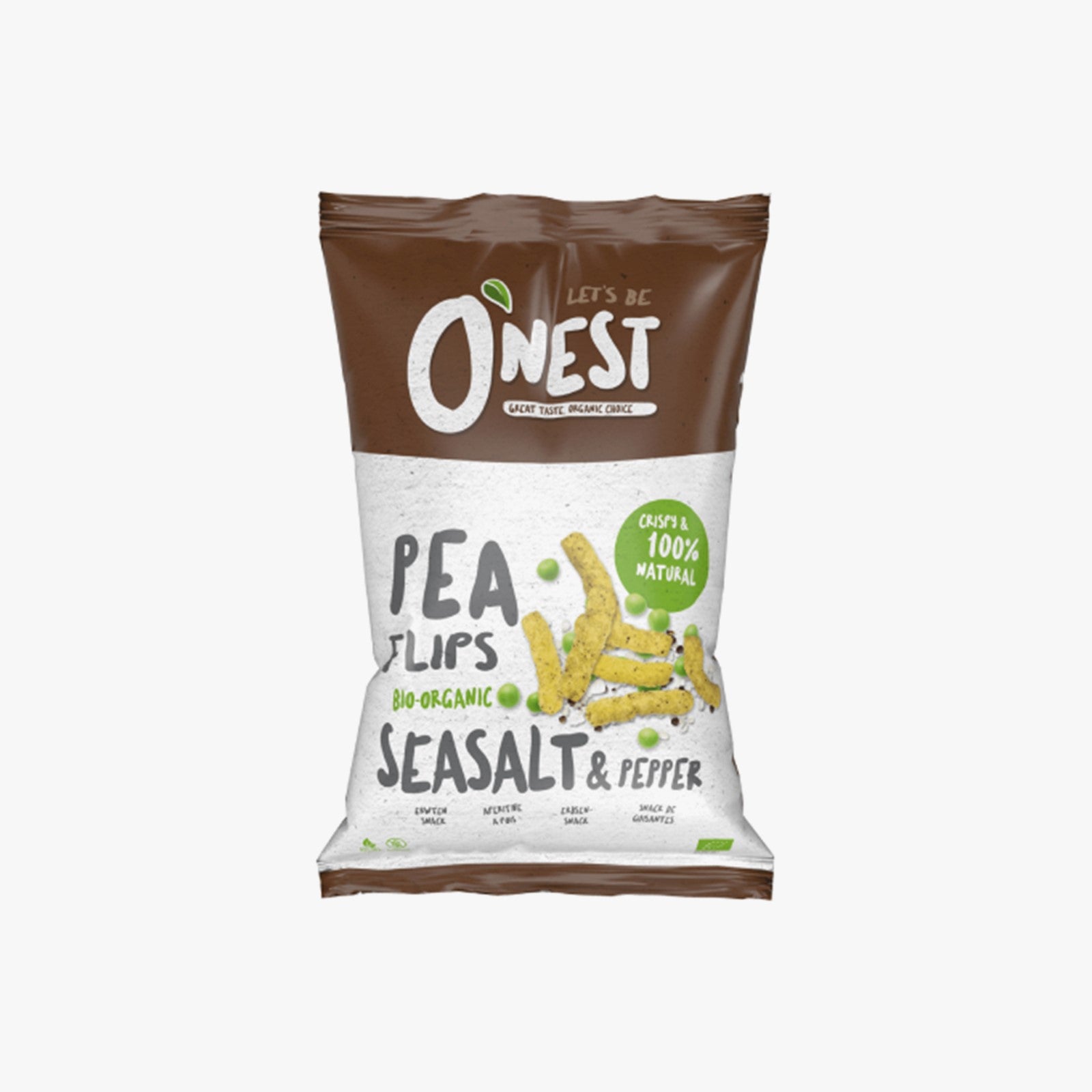 O'nest Pea Flips Salt & Pepper 75G