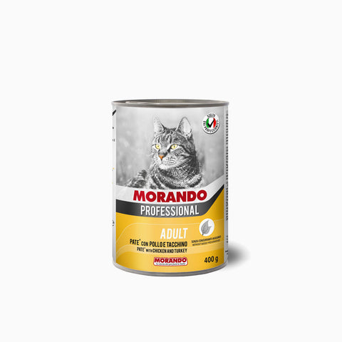 Miglior Gatto Professional Tin Pate Pollo & Tacchino 400g (Case x24)