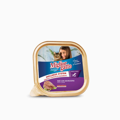 Miglior Gatto Tray Selvaggina 100g (Case x32)