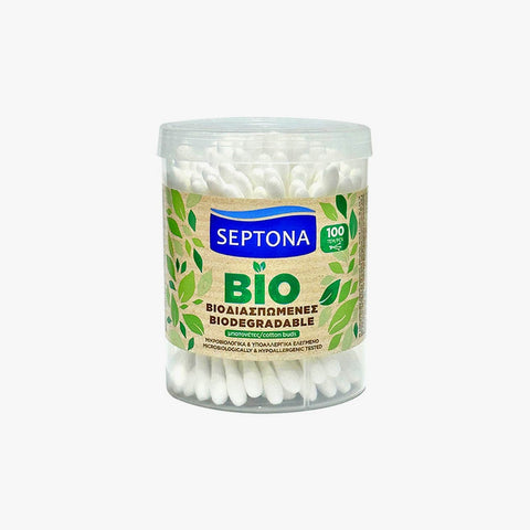 Septona Biodegradable Cotton Buds 100P Drum