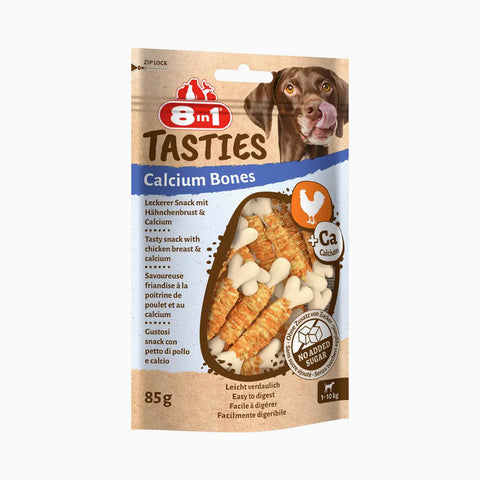 8IN1 Tasties Chicken and Calcium Bones (Case X8)