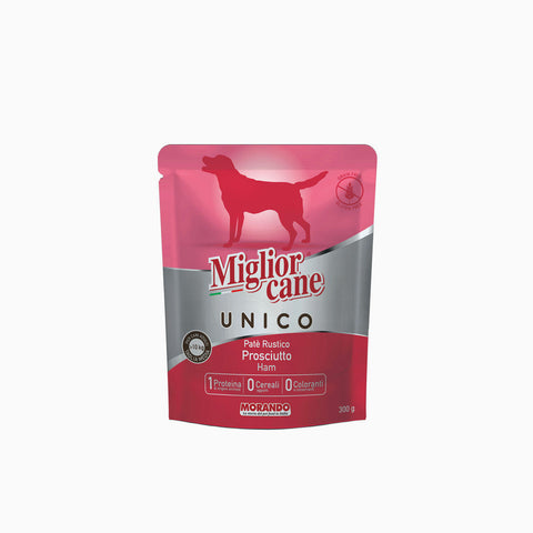 Miglior Cane Unico Pouch Prosciutto 300g (Case x12)