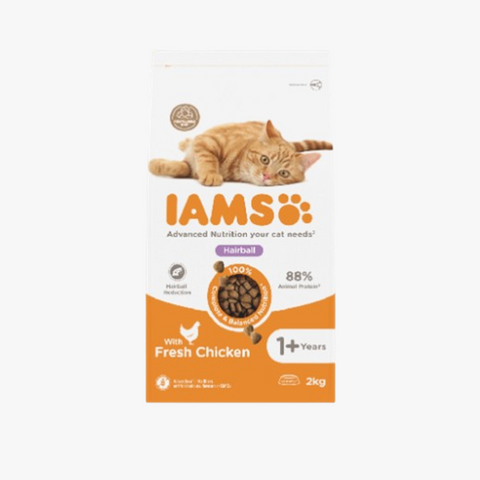 Iams Cat Adult Hairball Chicken