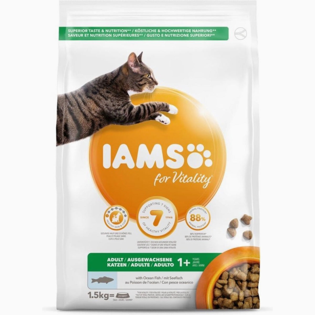 Iams best sale vitality cat