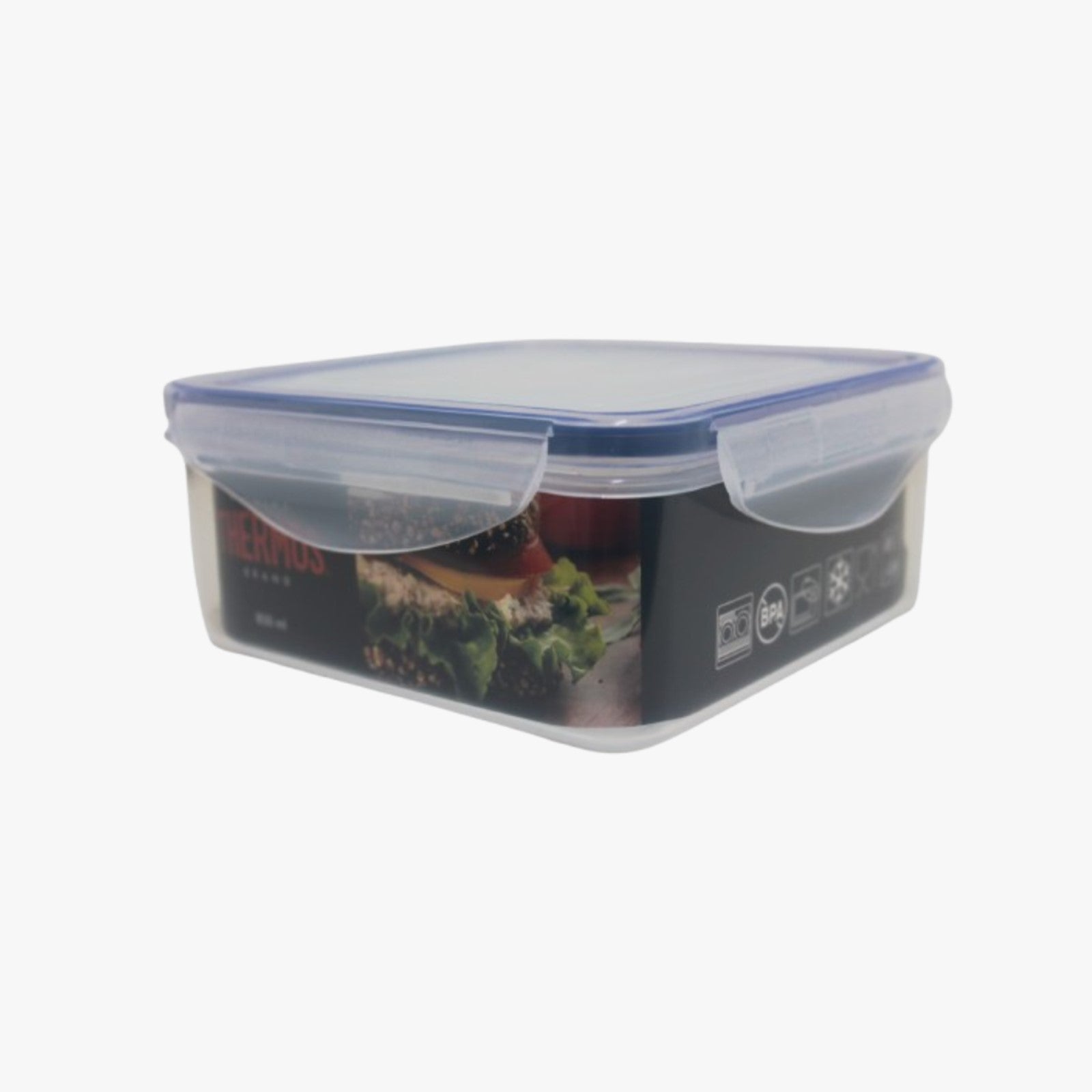 Thermos Square Food Storage Clip On 0.6lt