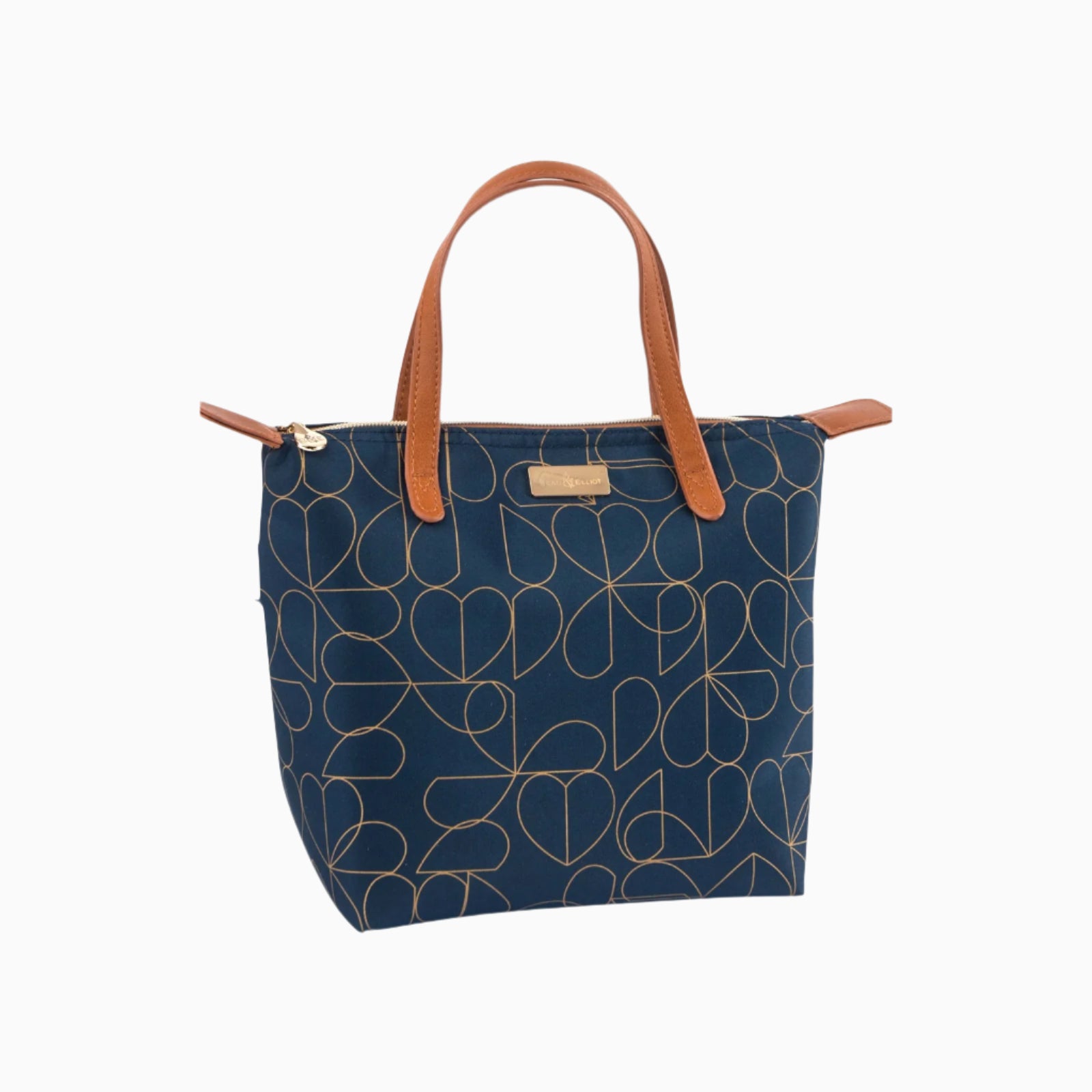 Brokenhearted Luxury Lunch Tote Navy