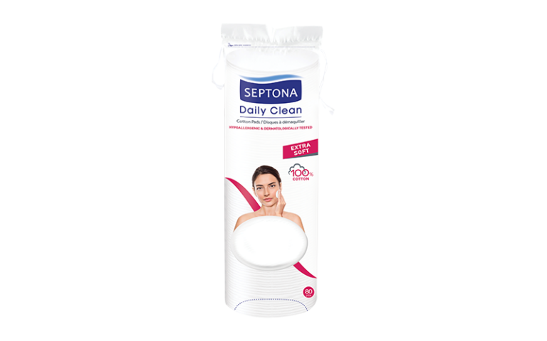 Cotton Pads Round 80Ppcs