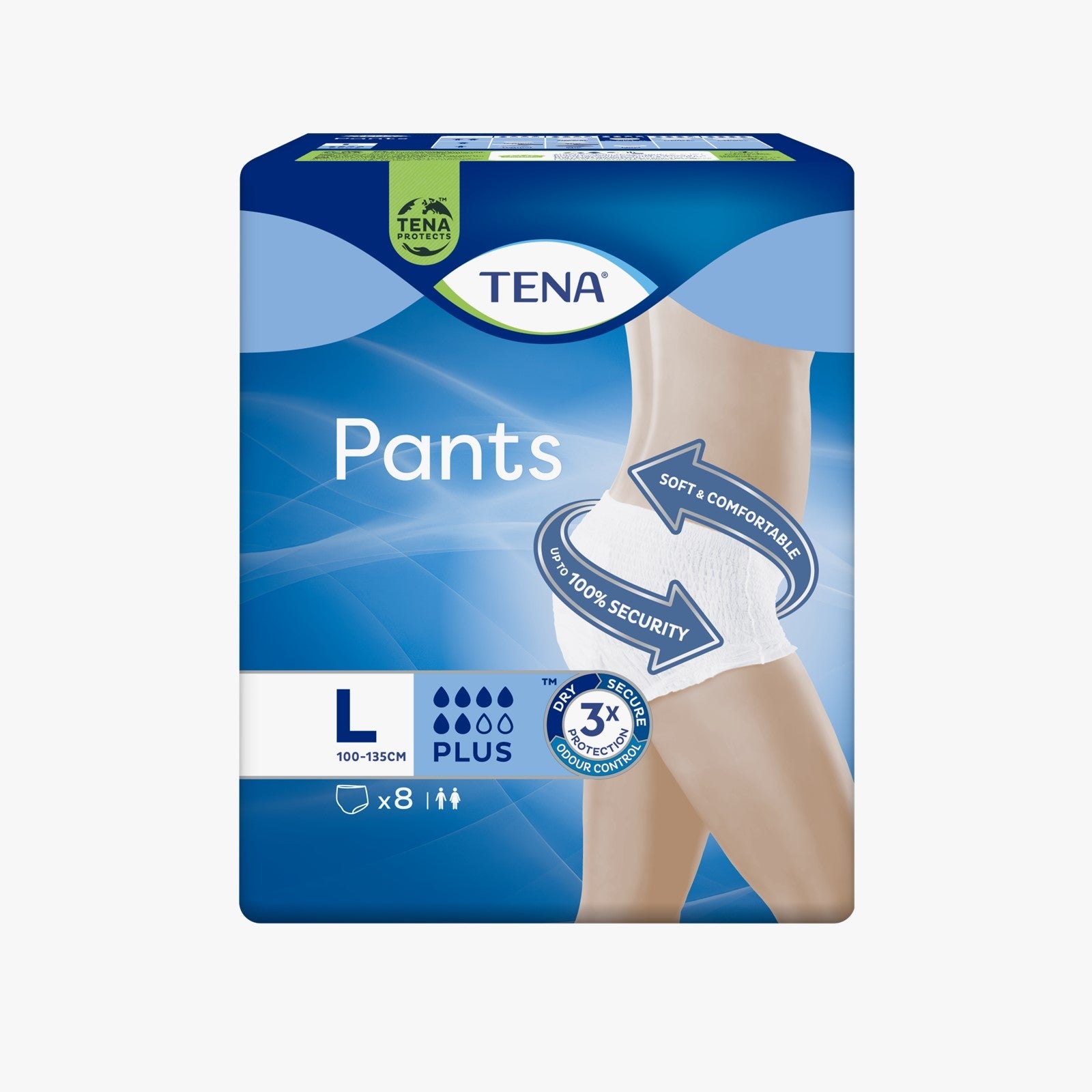 Tena Pants Plus L 8P