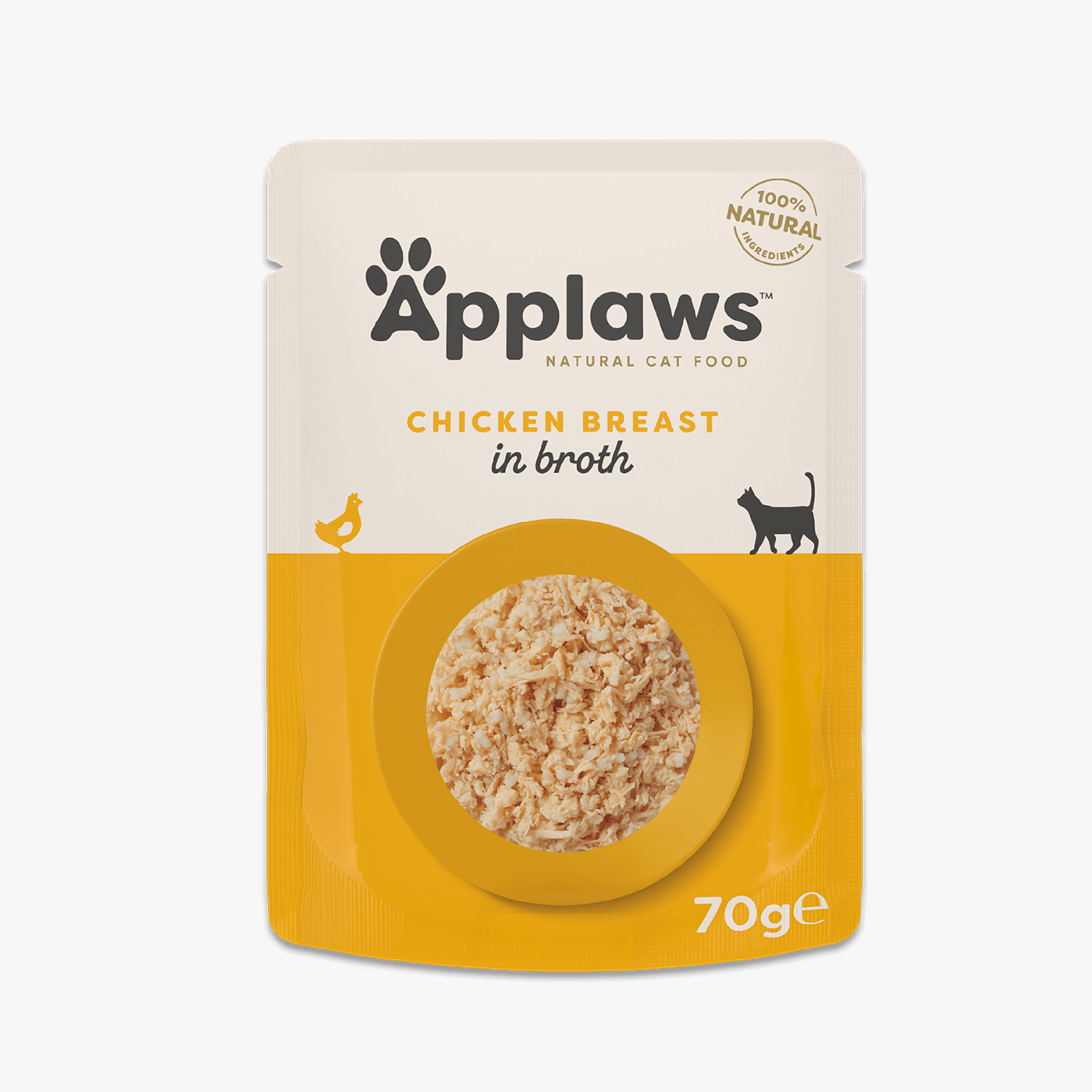 Applaws Cat Pouch Chicken Breast in Broth - Case by 12
