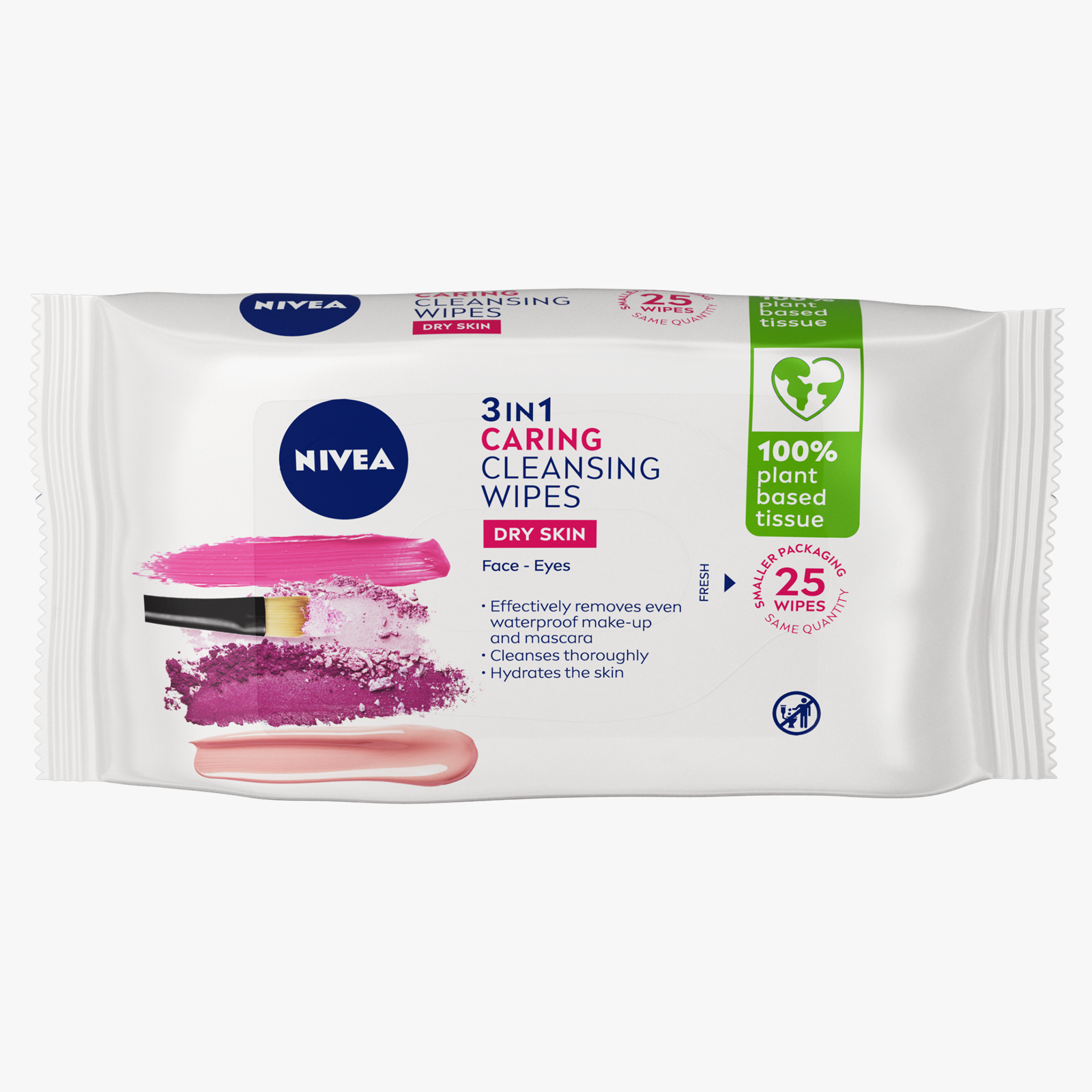 Nivea Cleansing Wipes Dry/Sensitive Skin X25