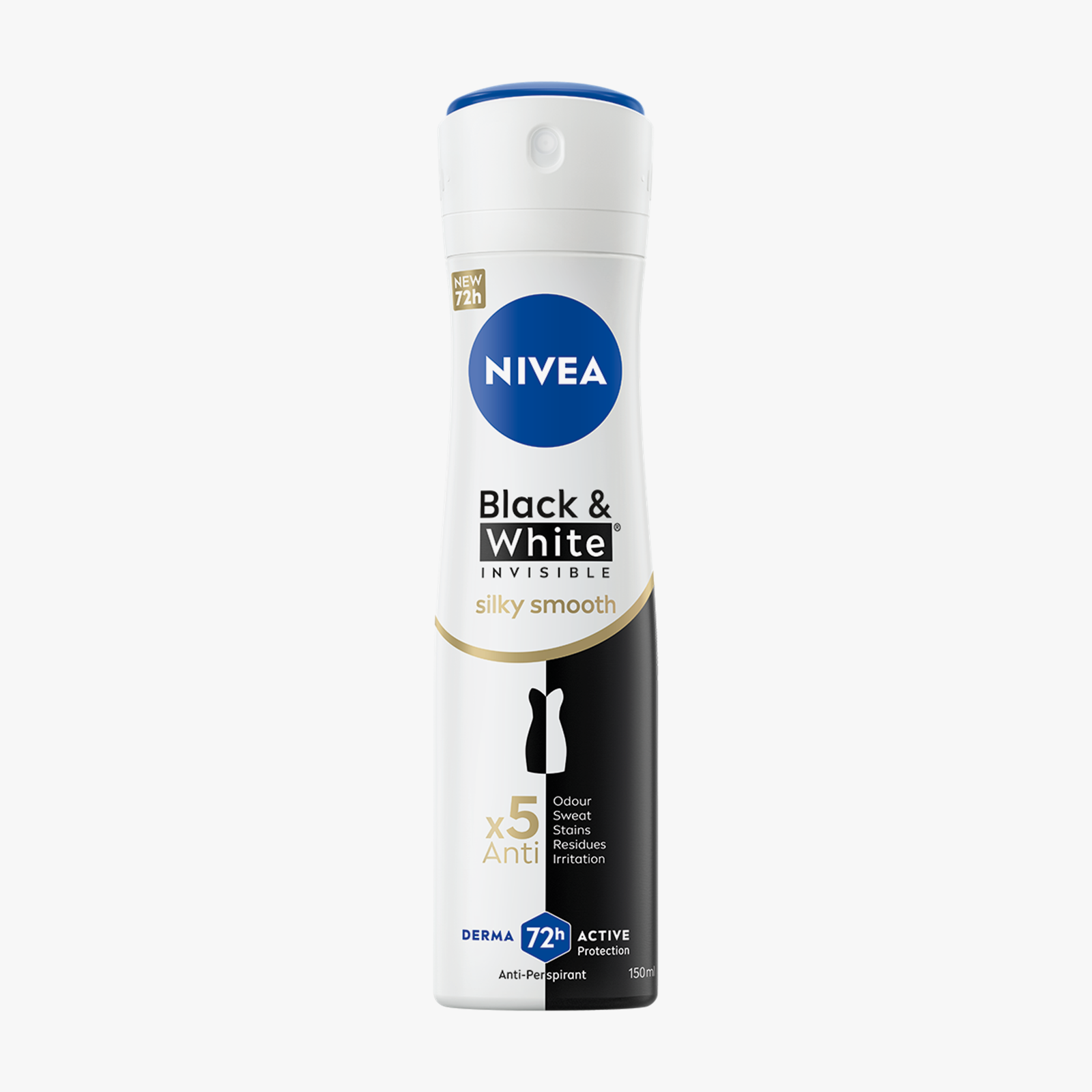 NIVEA Black & White Silky Smooth Deo Spray