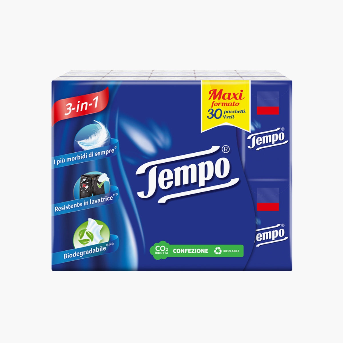 Tempo Hanky Classic Single Pack x30