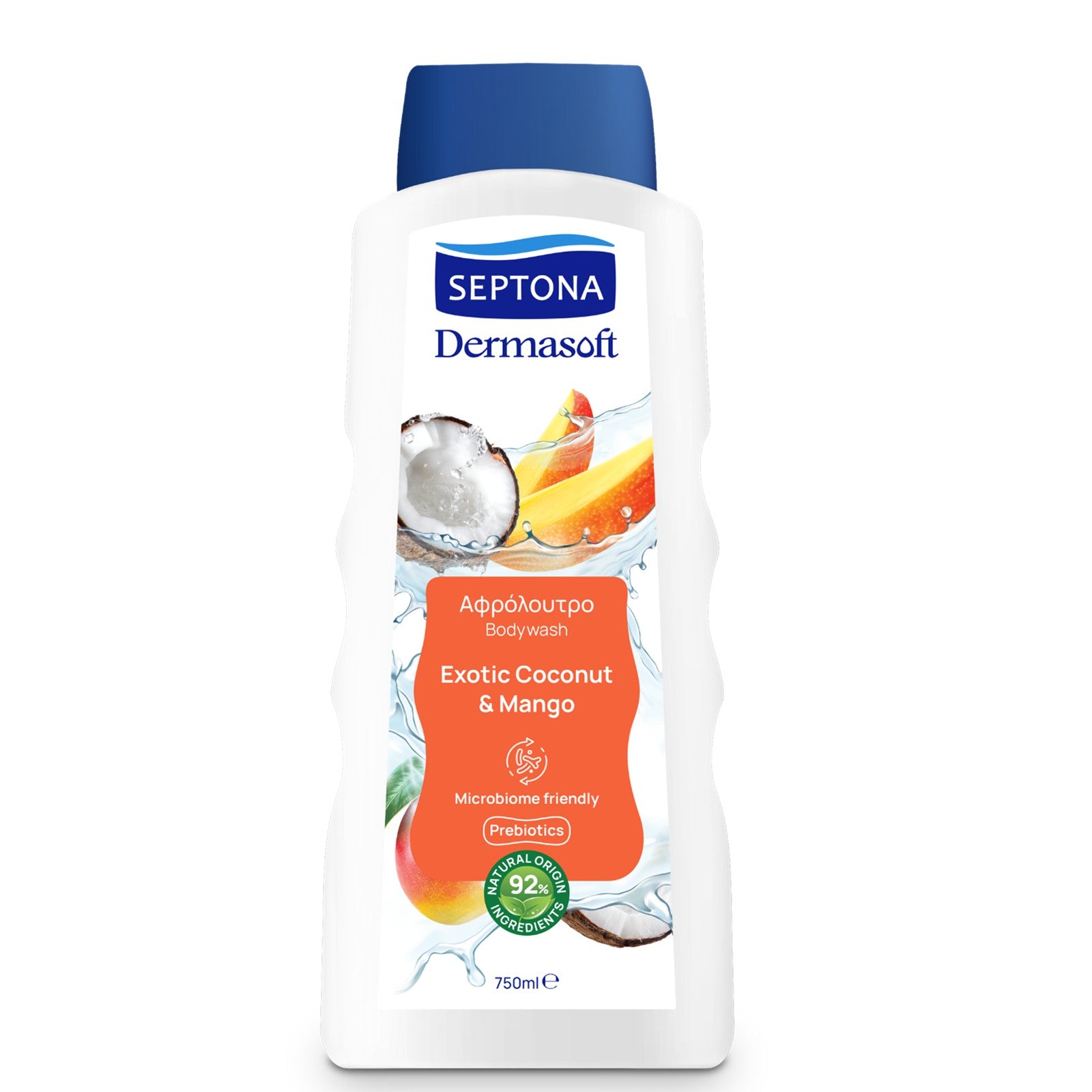 Septona Dermasoft Showergel Coconut & Mango 750ml
