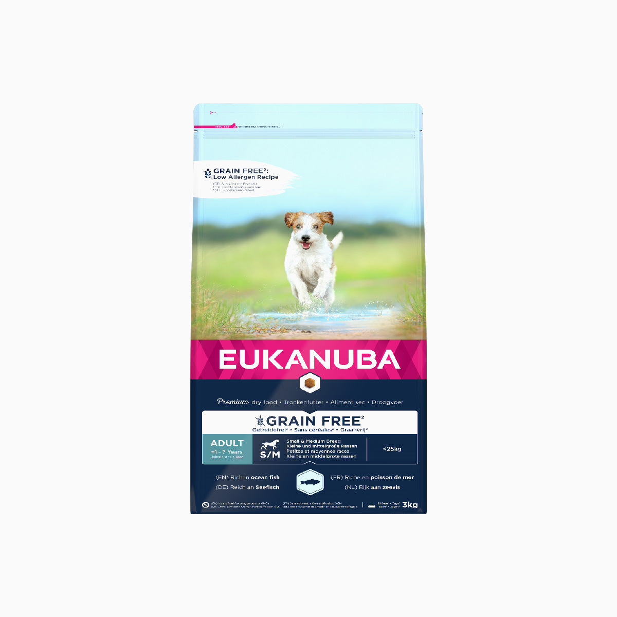 Eukanuba Dog Adult Small & Medium Breed Grain Free Ocean Fish