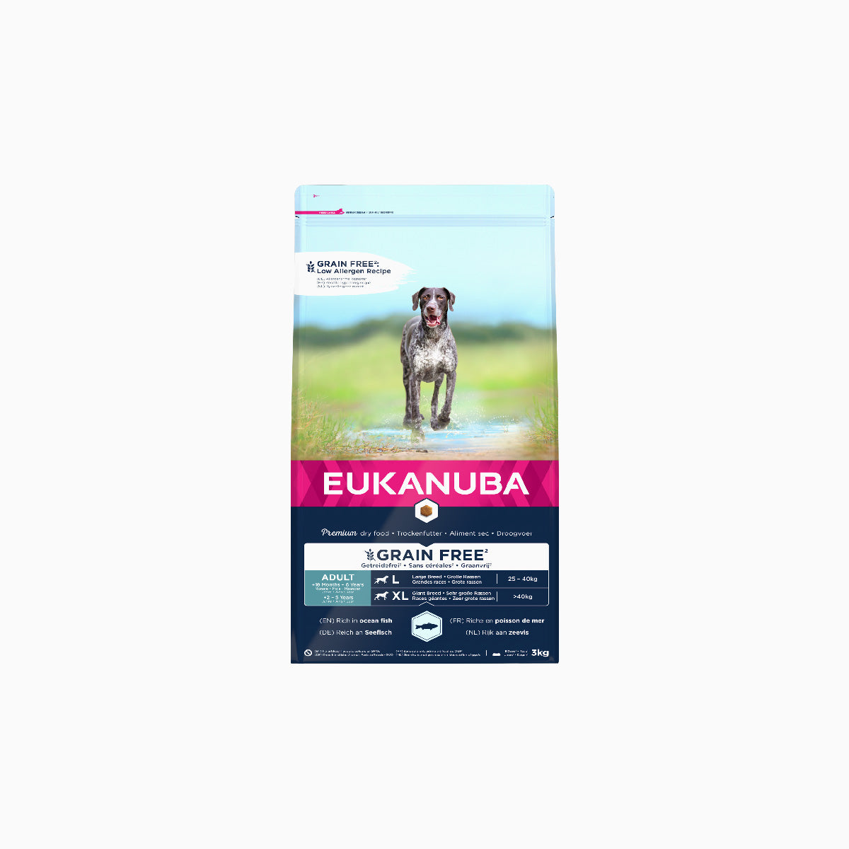 Eukanuba Dog Adult Large Breed Grain Free Ocean Fish