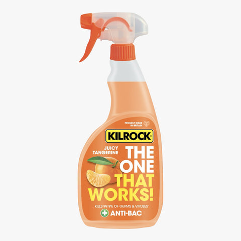 Kilrock The One That Works All Purpose Cleaner Anti-Bacterial Tangerine 750ml
