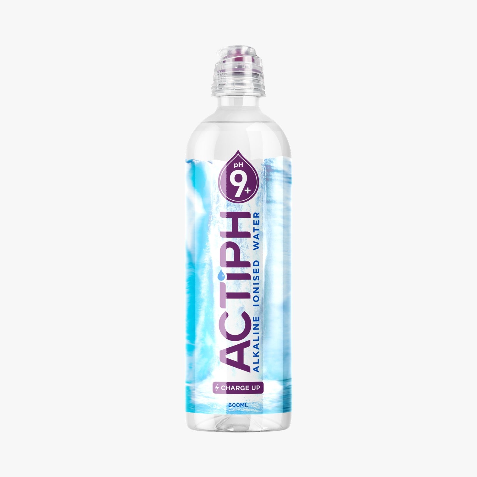 Actiph Alkaline Ionised Water PH9+ 600ml