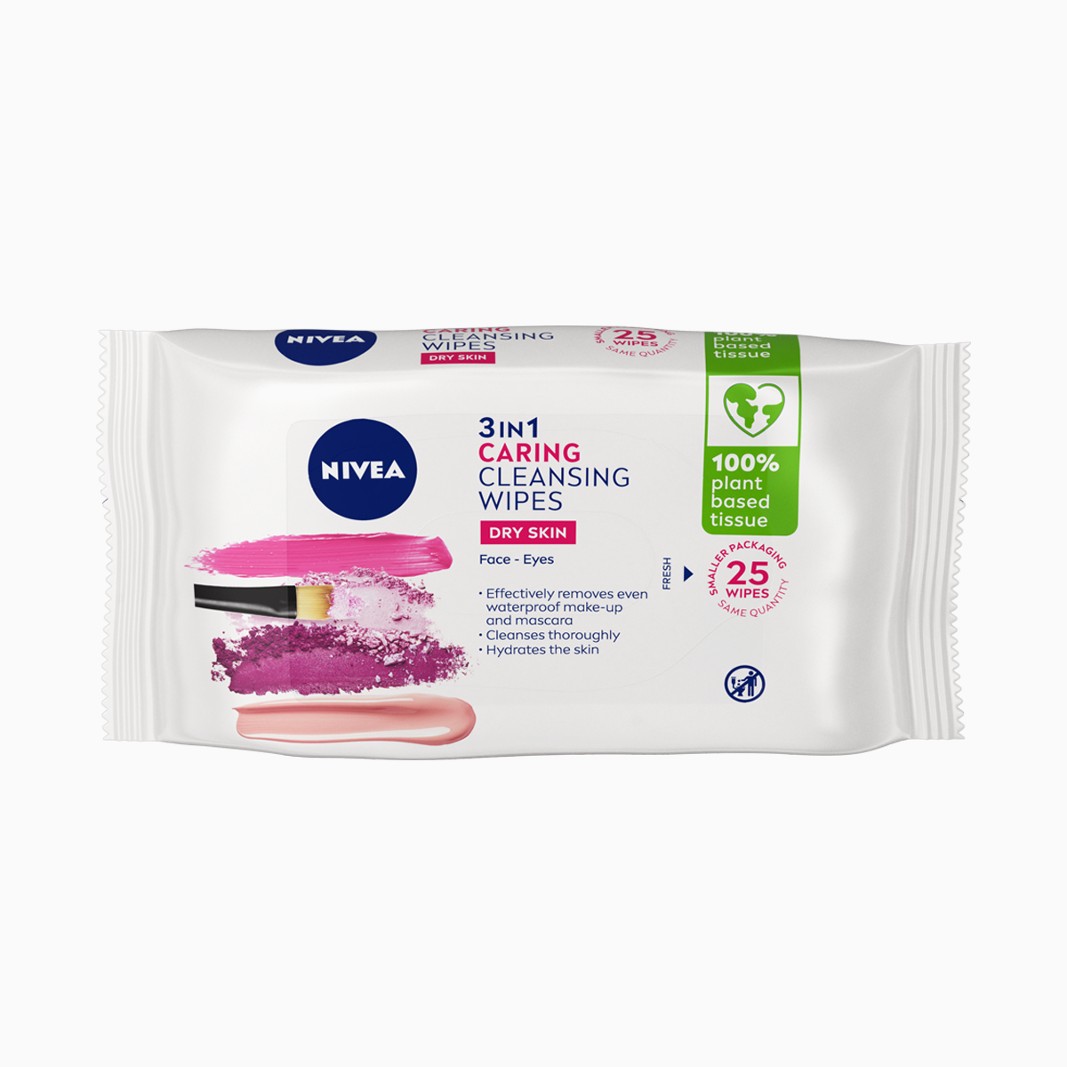 NIVEA Cleansing Wipes Dry/Sensitive Skin 25pcs