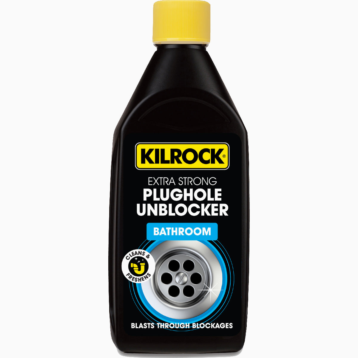 Kilrock Extra Strong Bathroom Drain Unblocker 500ML