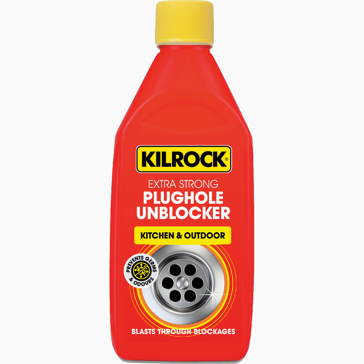 Kilrock Extra Strong Kitchen & Outdoor Drain Unblocker 500ML