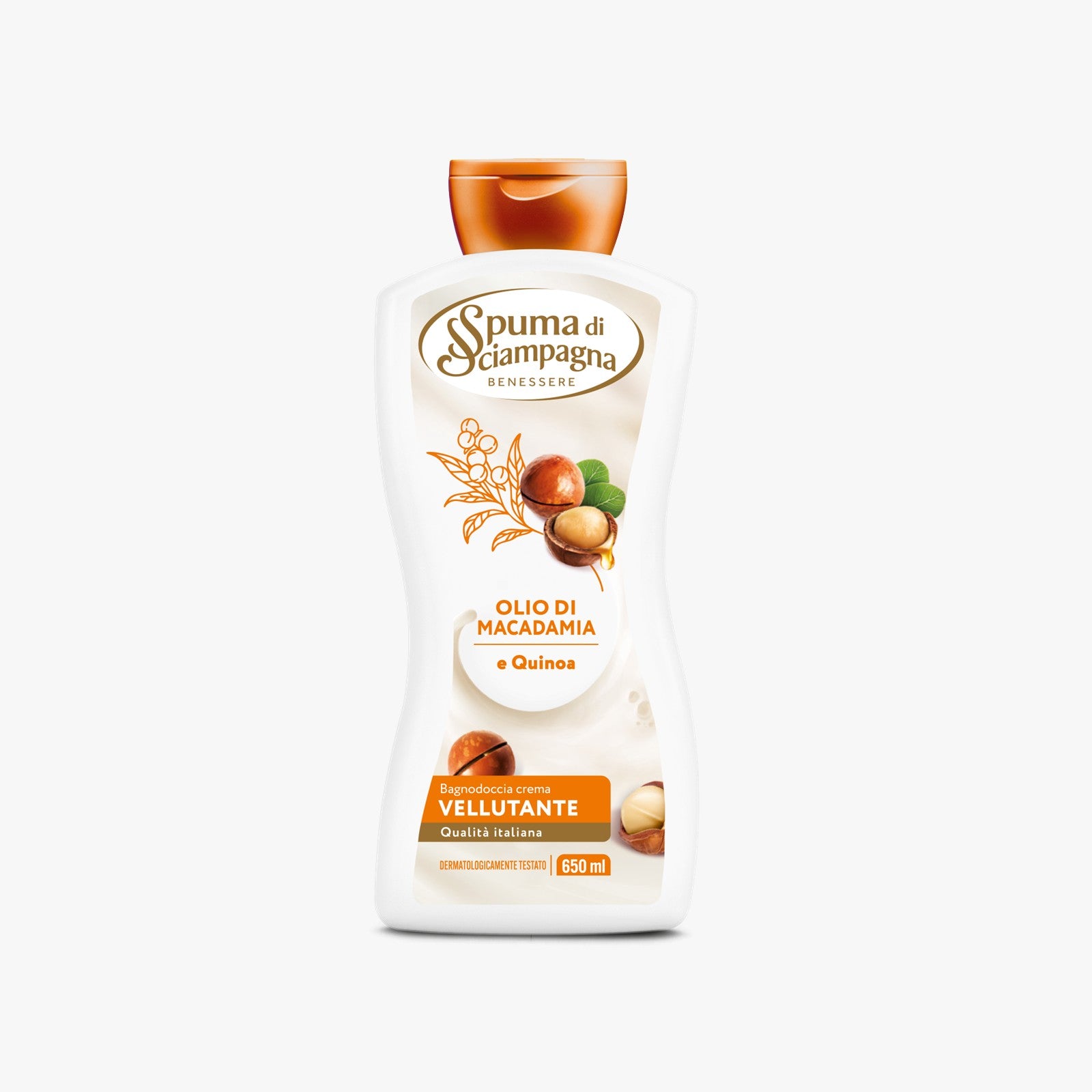 Spuma Di Sciampagna Bath Foam Macadamia & Quinoa Oil 650ML