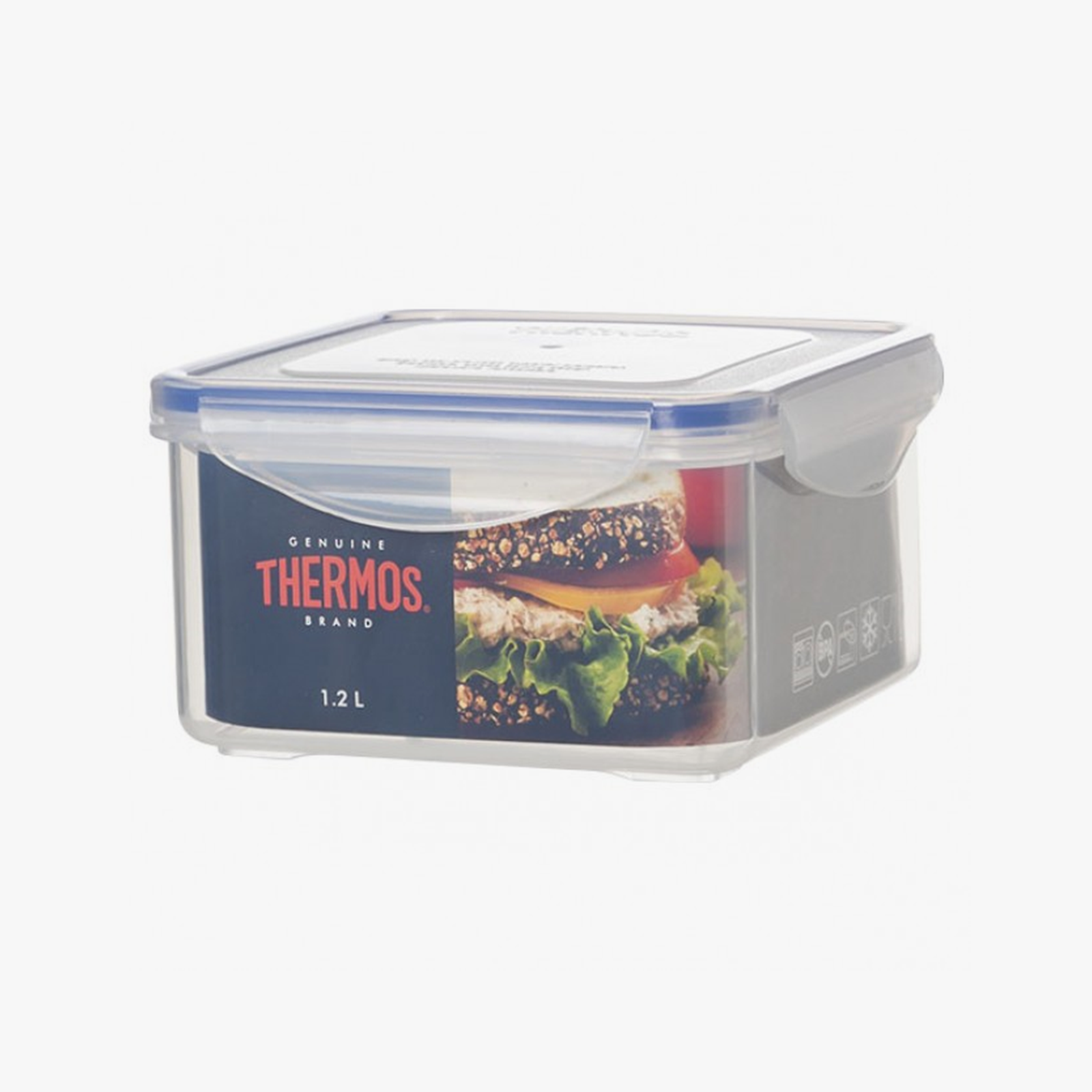Thermos Rectangular Food Storage Clip On 1.2lt
