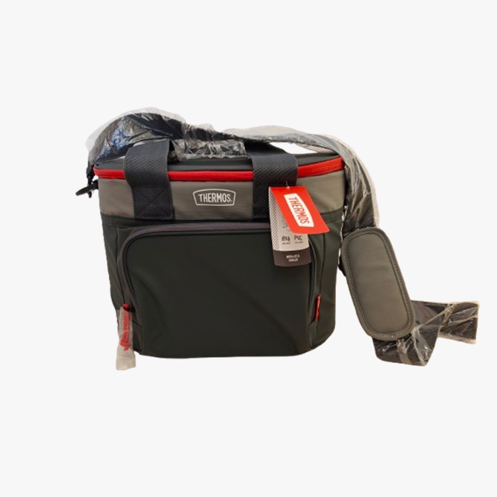 Thermos Cooler Nesting 24 Can Charcoal Red