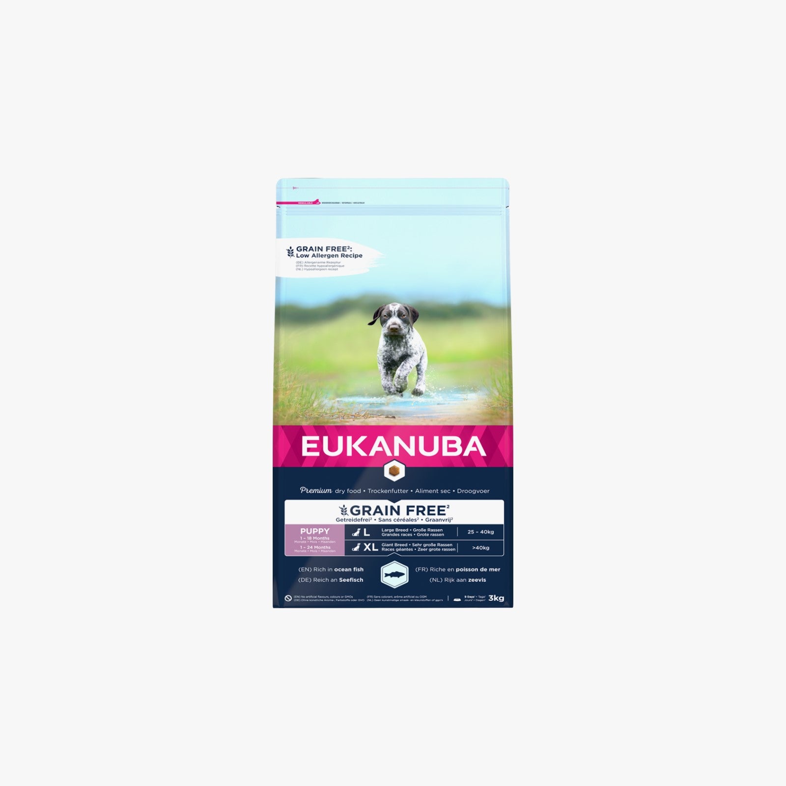 Eukanuba Dog Puppy Large Breed Grain Free Ocean Fish