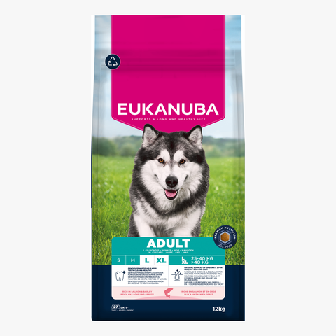 Eukanuba Dog Adult Large Breed Salmon & Barley 12kg