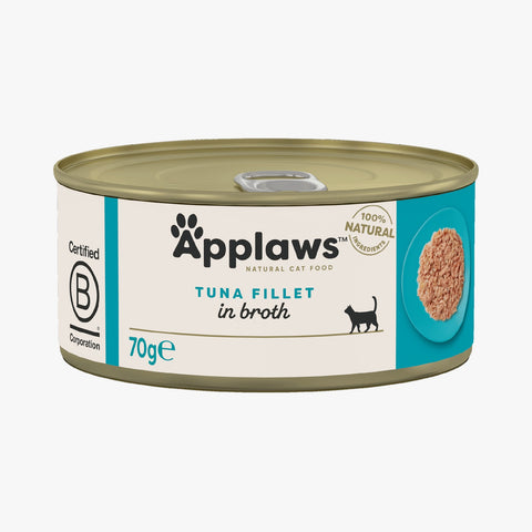 Applaws Cat Tin Tuna in Broth (Case X24)