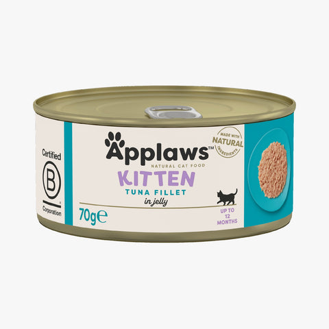 Applaws Kitten Tin Tuna in Jelly 70g (Case X24)
