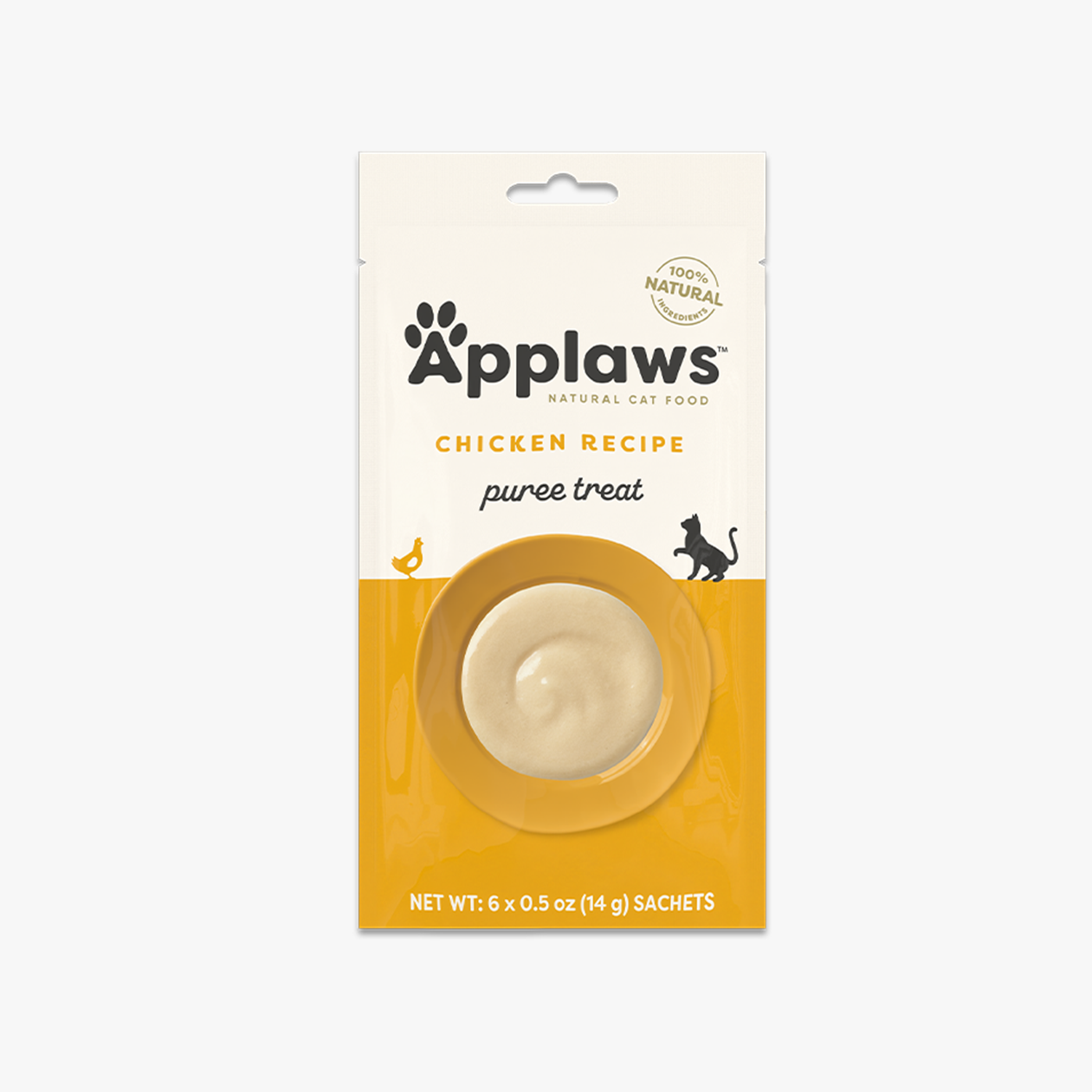 Applaws Cat Treat Chicken Puree - Case by 10