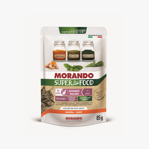 Morando Super Pet Food Adult Cat Duck 85g (Case x24)