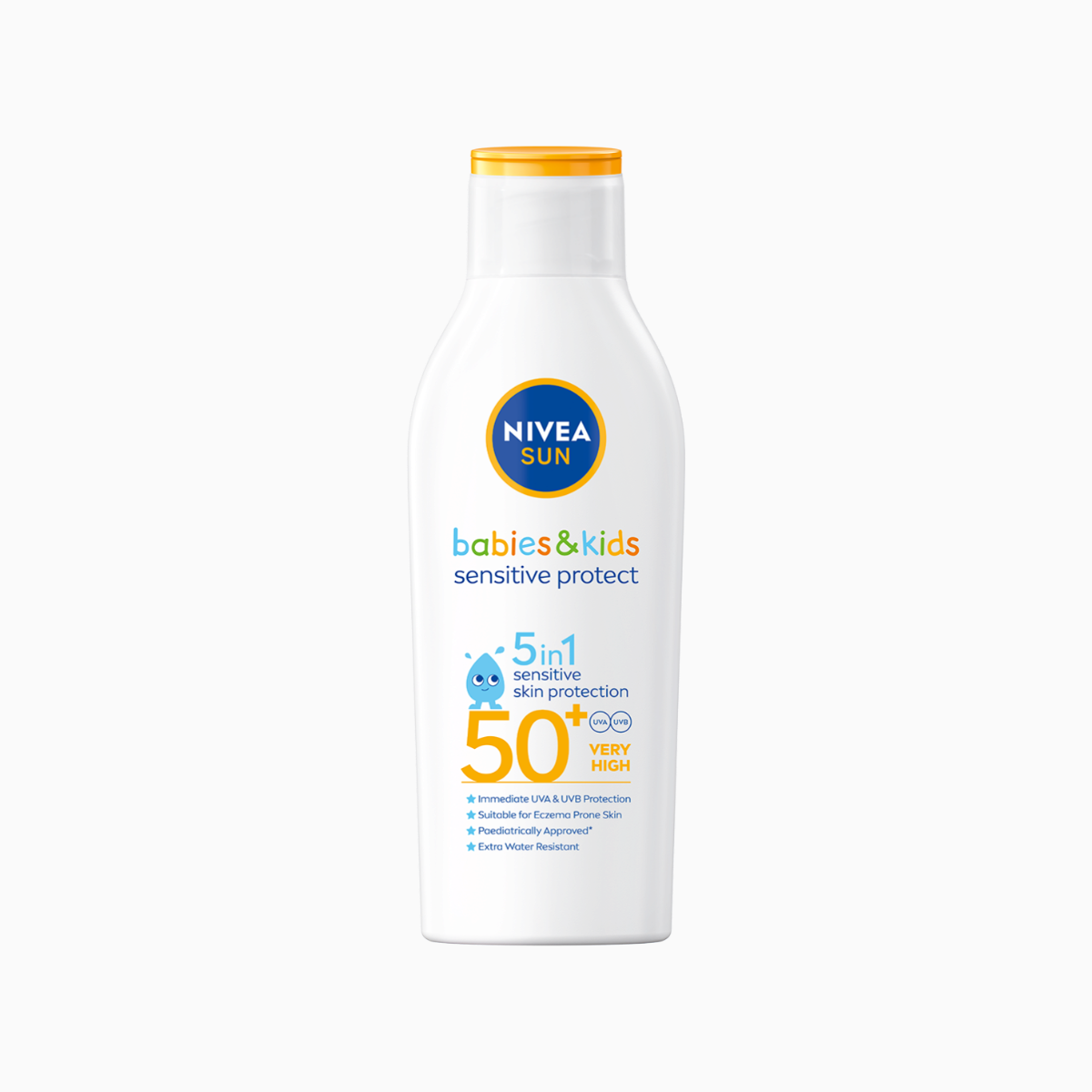 NIVEA SUN Babies & Kids Protect & Sensitive Lotion SPF50+ 200Ml