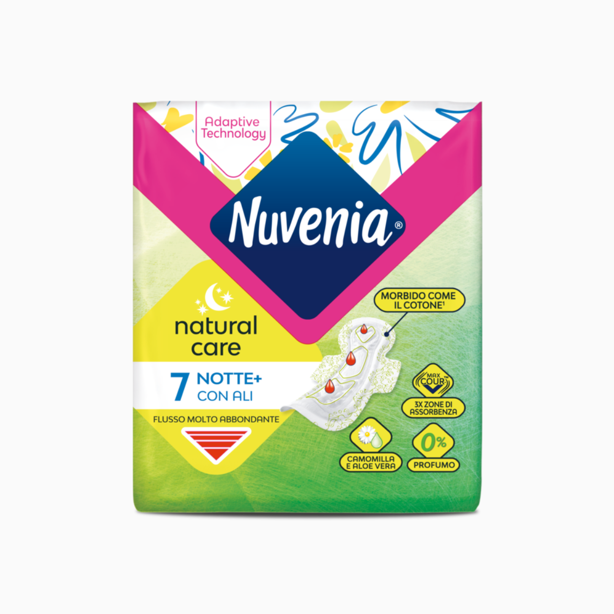 Nuvenia Natural Care Notte 7 pcs