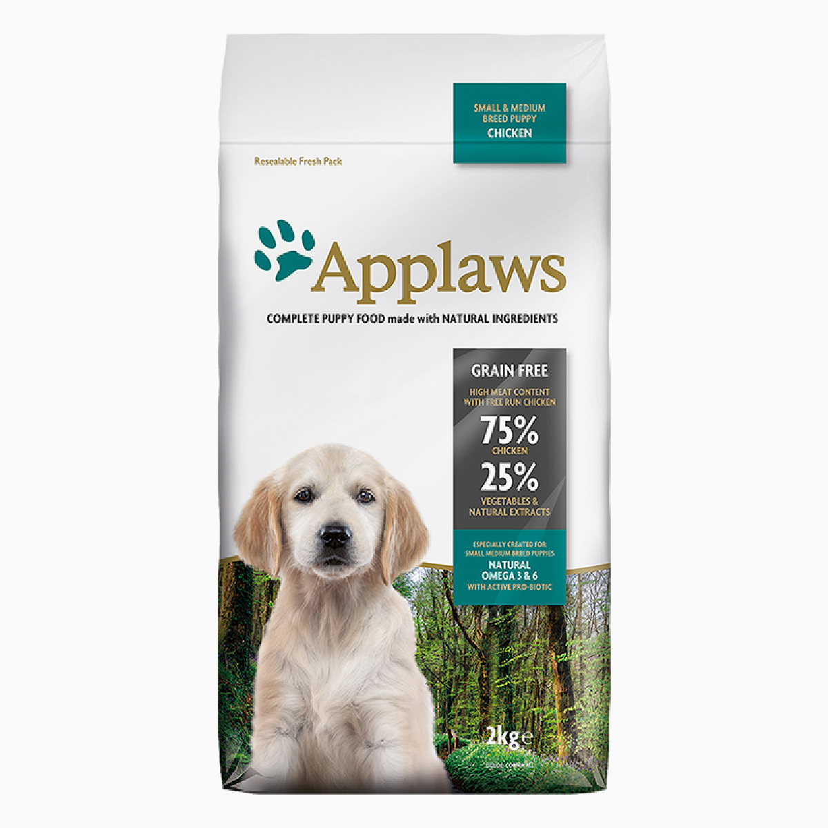 Applaws Dog Dry Small & Medium Breed Puppy Chicken