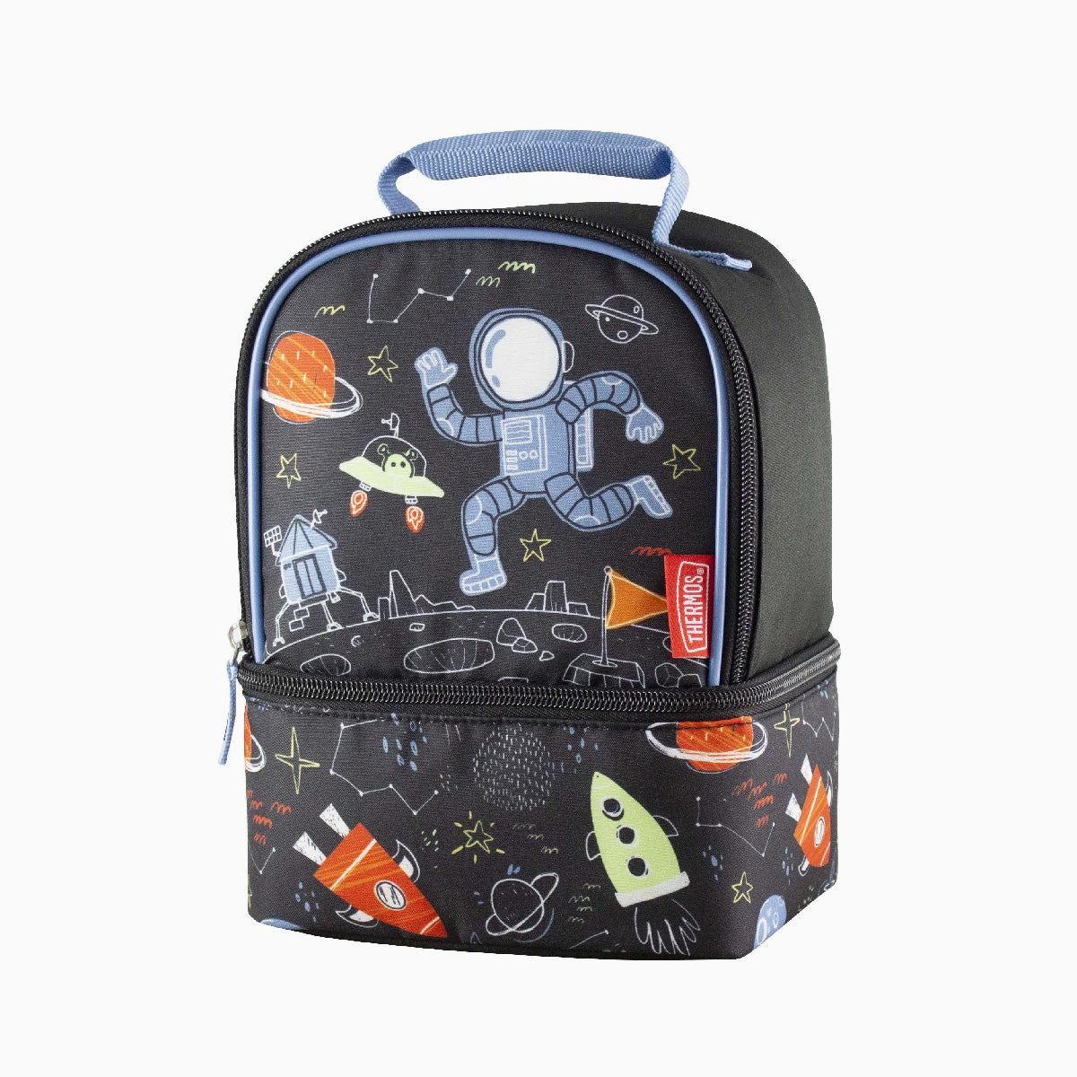 Thermos Cooler Kids Dual Lunch Box Space