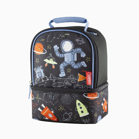 Thermos Cooler Kids Dual Lunch Box Space
