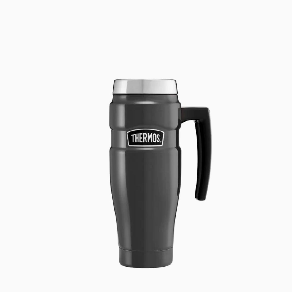 Thermos Stainless Steel King Range Travel Mug Gunmetal 0.47lt