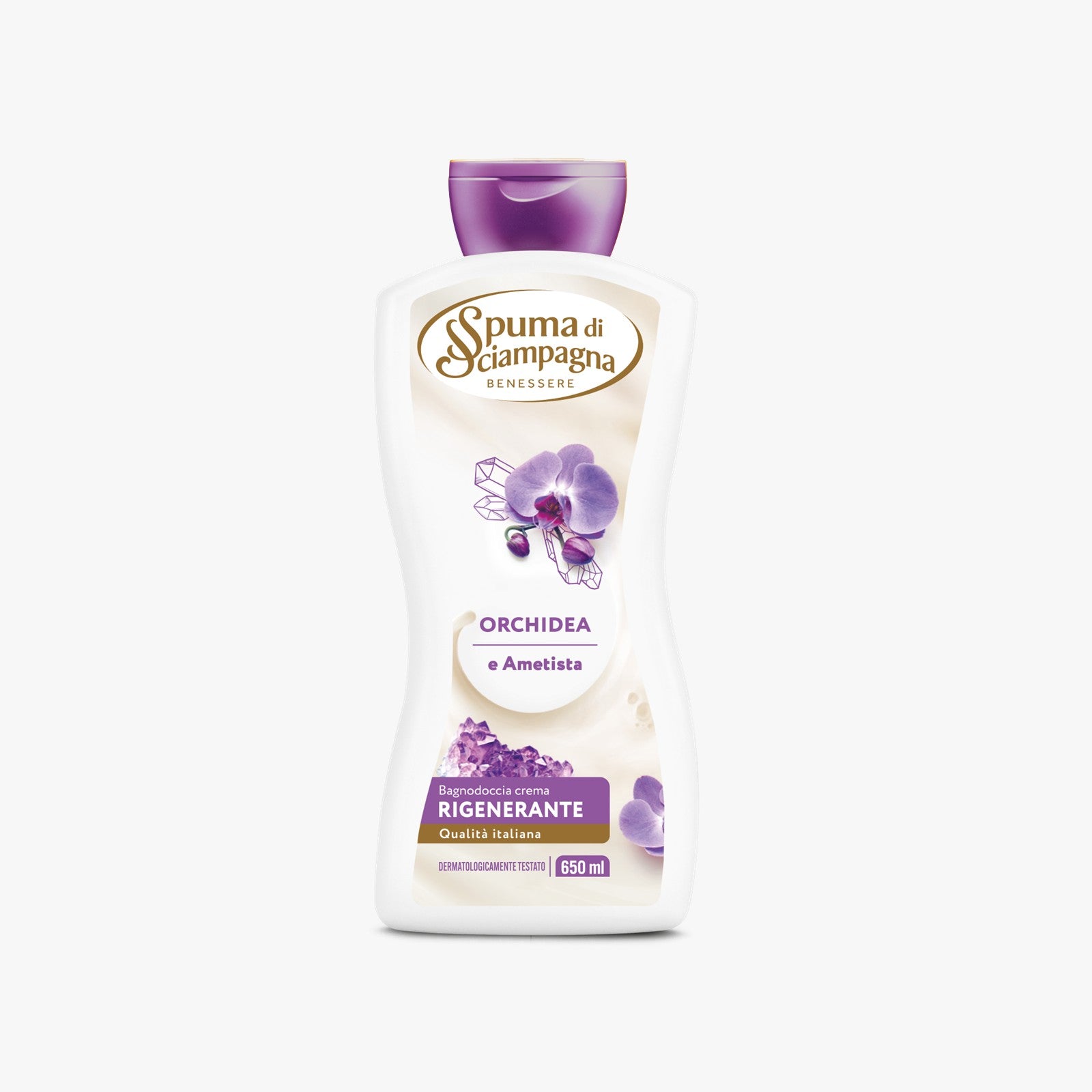 Spuma Di Sciampagna Bath Foam Amethyst & Orchid 650ML