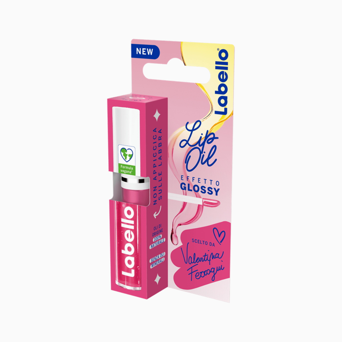 NIVEA Labello Lip Oil Pink Rock 5.5ml