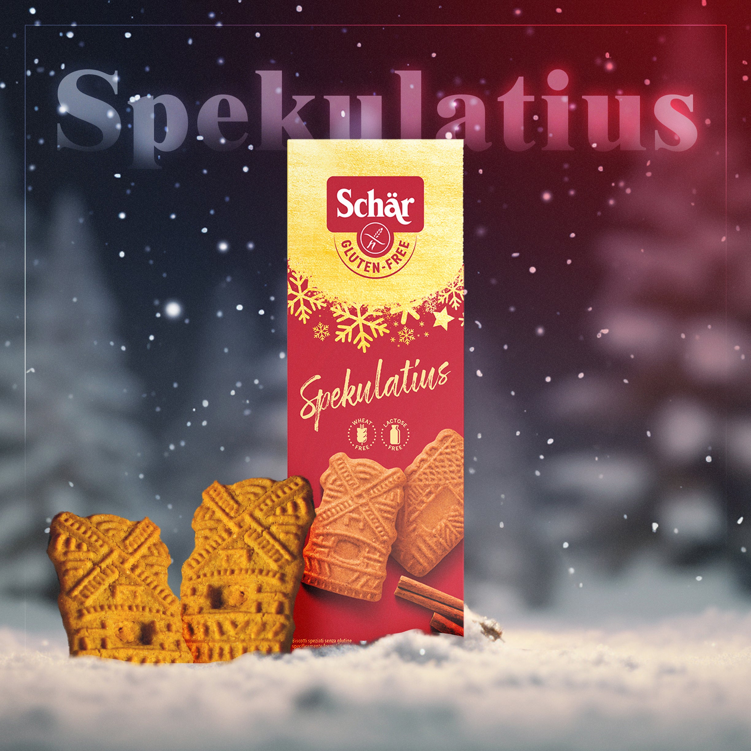 Schär Spekulatius Biscuits Christmas 100G