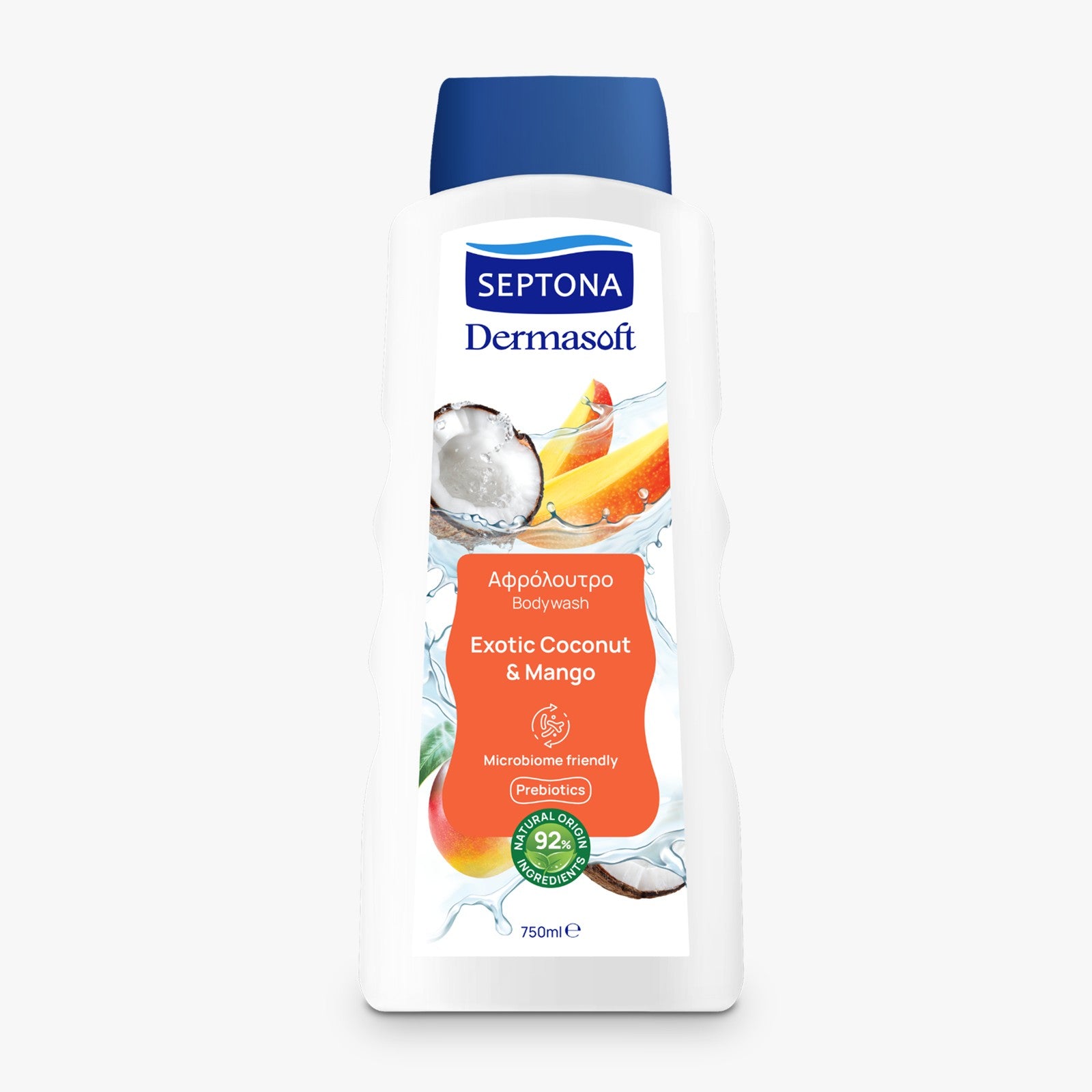 Septona Dermasoft Showergel Coconut & Mango 750ml