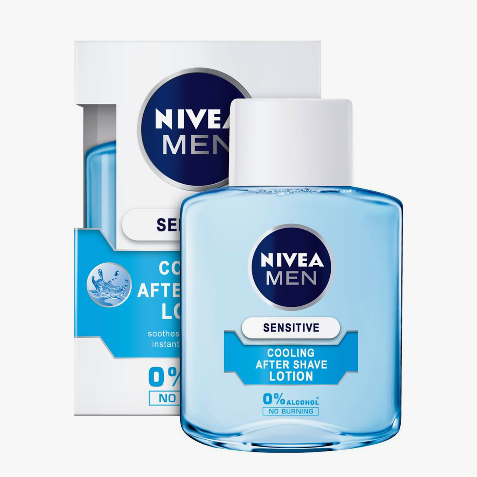 NIVEA MEN After Shave Lotion Sensitive Cool 100Ml