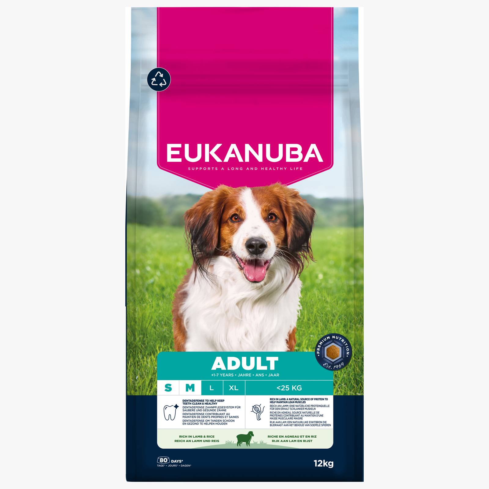 Eukanuba Dog Adult Small & Medium Breed Lamb & Rice