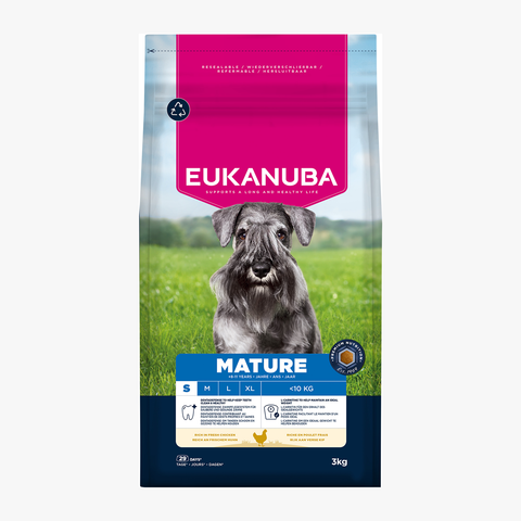 Eukanuba Dog Mature Adult Small Breed Chicken 3kg