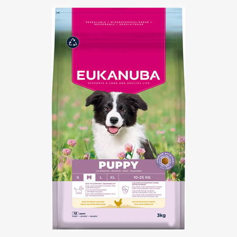 Eukanuba Dog Puppy Medium Breed Chicken
