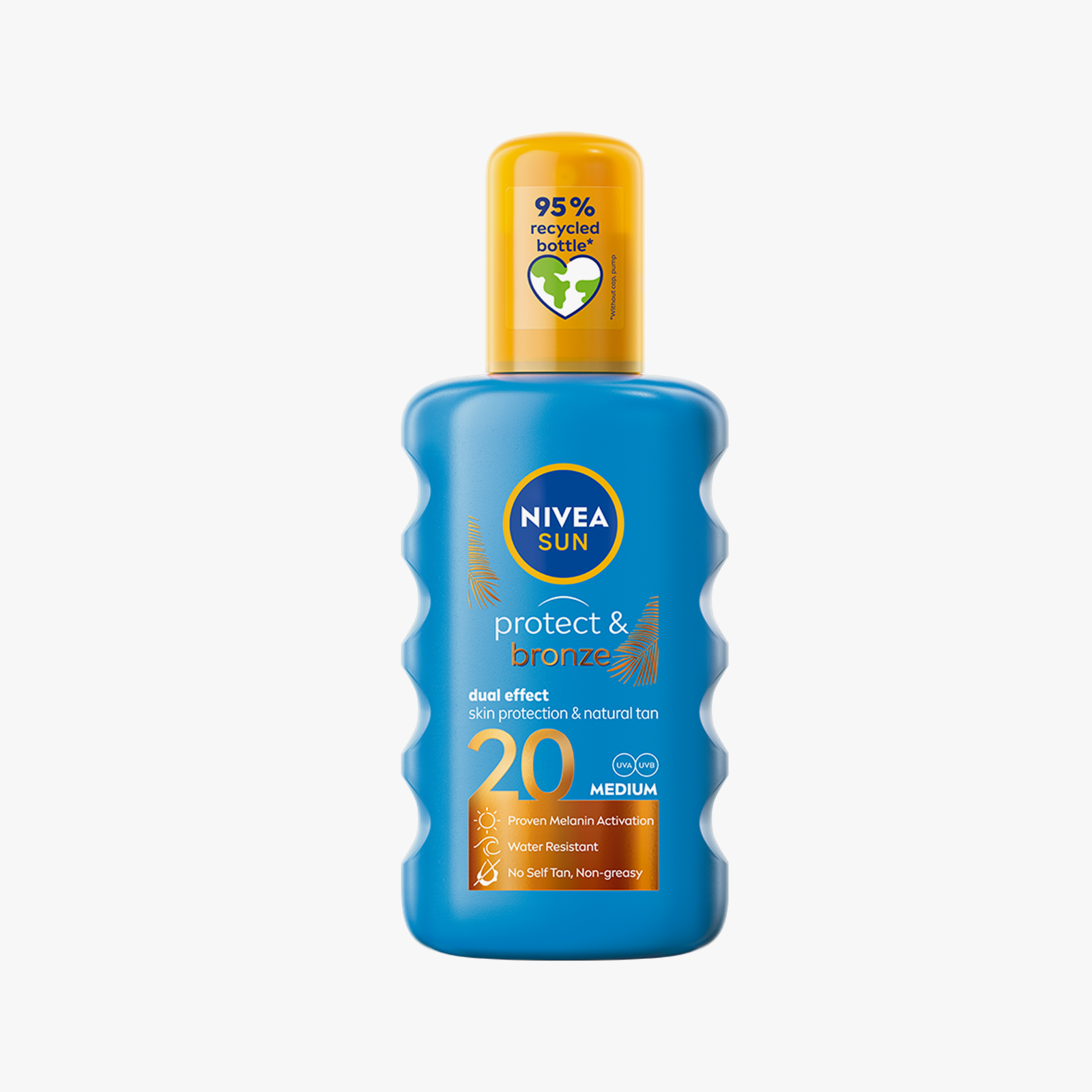 NIVEA SUN Protect & Bronze Spray SPF20 200Ml