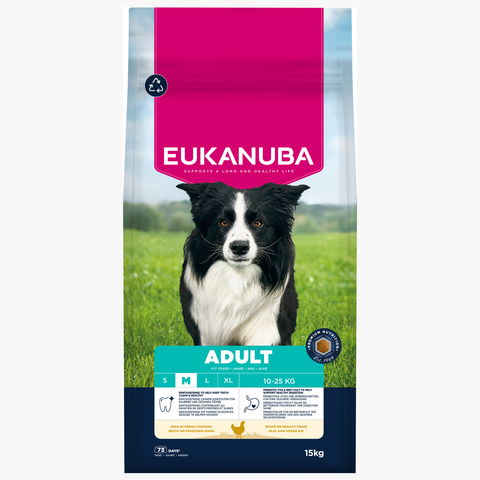 Eukanuba Dog Adult Medium Breed Chicken