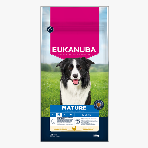 Eukanuba Dog Mature Adult Medium Breed Chicken